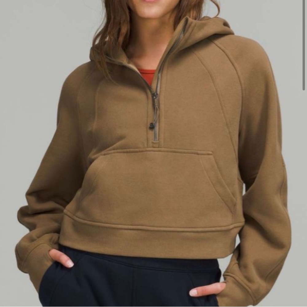 Lululemon scuba 1/4 zip hoodie